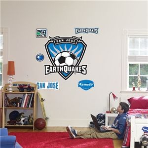 Fathead San Jose Earthquakes Logo Wall Graphic