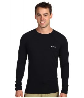 Columbia Baselayer Midweight L/S Crew Mens Long Sleeve Pullover (Black)