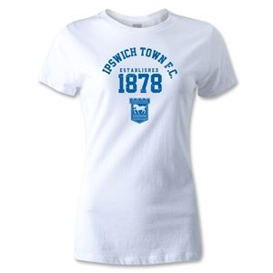 365 Inc Ipswich Established Womens T Shirt (White)
