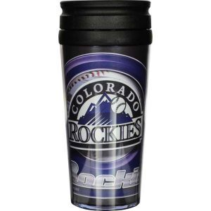 Colorado Rockies 16oz Travel Tumbler