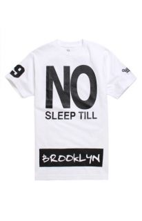 Mens Brooklyn Projects T Shirts   Brooklyn Projects No Sleep Till T Shirt