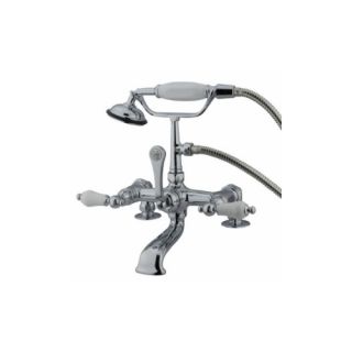 Elements of Design DT2041PL St. Louis Clawfoot Tub Filler With Hand Shower