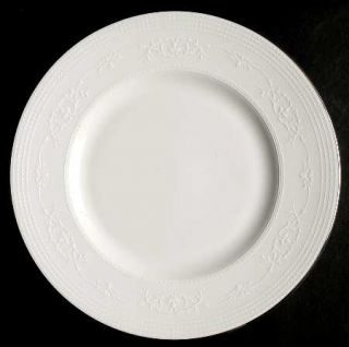 Wedgwood English Lace Salad Plate, Fine China Dinnerware   Bone,White Floral Lac