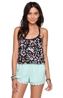 Womens Kendall & Kylie Shirts   Kendall & Kylie Cropped Strappy Cami