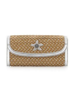 EJ Starfish Clutch Wallet, Natural Frost