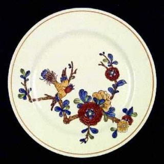 Metlox   Poppytrail   Vernon Old Cathay Dinner Plate, Fine China Dinnerware   Ri