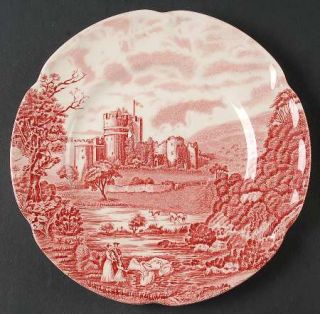 Johnson Brothers Castle Story Pink Salad Plate, Fine China Dinnerware   Sovereig