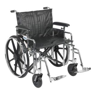 Sentra Extra Heavy Duty Wheelchair With Armrest And Front Rigging Options