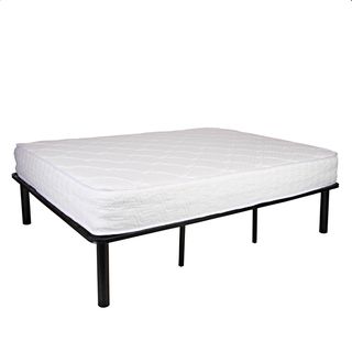 Comfort Living Foam Top Innersping 10 inch Medium Firm Full size Mattress (FullConstruction 3 inches High Density 2 pound foam on top of 6 inches of independently wrapped coilsSupport MediumMaterials High density foam, independently wrapped coilsUltra 