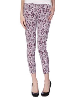 Gwenevere Ikat Cropped Jeans