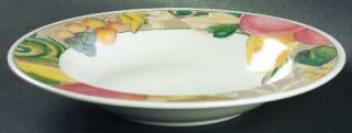 Mikasa Orchard Odyssey Large Rim Soup Bowl, Fine China Dinnerware   Heritage, St