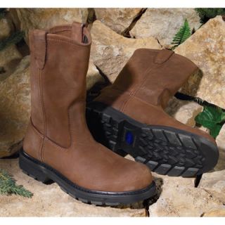 Wolverine Wellington 10in. Slip Resistant Steel Toe Boot   Size 11, Model#