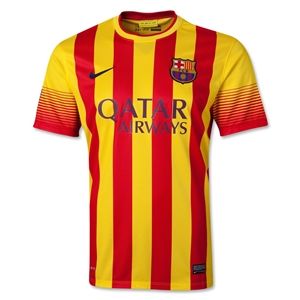 Nike Barcelona 13/14 Away Soccer Jersey