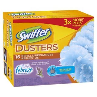 Swiffer Dusters Cleaner Refills Febreze Lavender Vanilla & Comfort Scent 16 ct