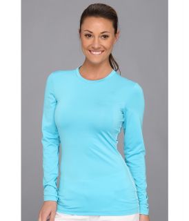 Nike Golf Nike Pro L/S Crew Womens Long Sleeve Pullover (Blue)