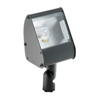 Focus Lighting DL04BLT Outdoor Light, 3.5 Aluminum Directional Flood Light w/HighImpact Clear Lens, 18W, 12V Black Texture