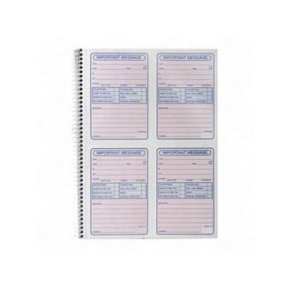 Sparco 02302 Carbonless Telephone Message Book