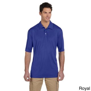 Mens 4.1 ounce 100 percent Polyester Micro Pointelle Mesh Shirt