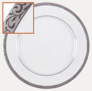 Nikko Platinum Filigree Dinner Plate, Fine China Dinnerware   Fine China, Platin