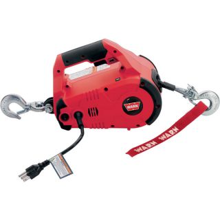 WARN PullzAll Handheld Electric Pulling Tool   Red, 120 Volt, Model 885000