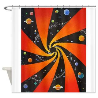  HYPNOTIC SPACE ART Shower Curtain  Use code FREECART at Checkout