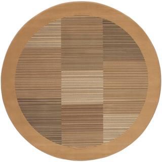 Everest Hamptons/sahara Tan 710 Round Rug (Sahara TanSecondary colors Antique Ivory, Bark, Barley & Faded OlivePattern StripesTip We recommend the use of a non skid pad to keep the rug in place on smooth surfaces.All rug sizes are approximate. Due to t