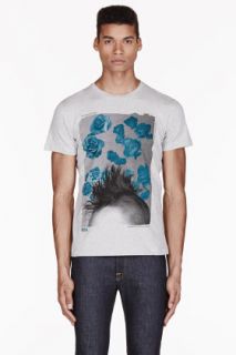 Diesel Grey Lappa Mohawk Print Primitive Beauty T_shirt