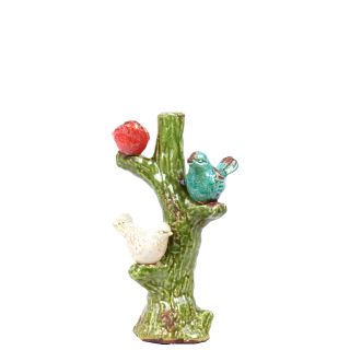 Urban Trends Collection Ceramic Birds On Tree Figurine