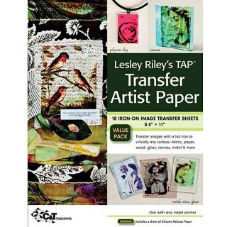 C t Publishing Leslie Rileys Tap Transfer Artist Paper (pack Of 18)