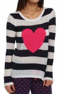 PJ Salvage NQUELS1 Queen of Hearts Heart Sweater