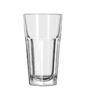 Libbey Gibraltar Glass Tumblers, Tall Cooler, 12 Oz, 5 7/8in Tall