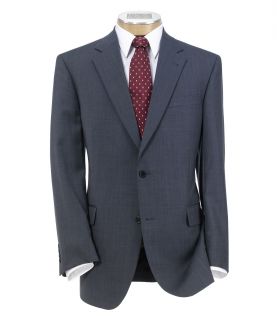 Signature Imperial Wool/Silk Suit with Pleated Trousers JoS. A. Bank Mens Suit