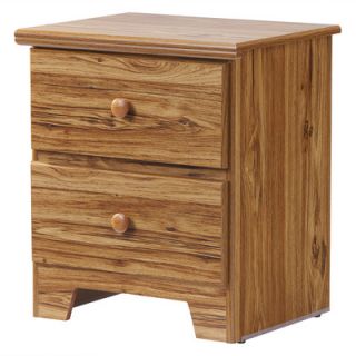 Wildon Home ® Shaker 2 Drawer Nightstand with Roller Glides LTL SHA 220 Finis