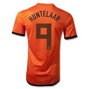 Nike Netherlands 12/14 HUNTELAAR Authentic Home Soccer Jersey