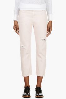 Acne Studios Pink Relaxed Leg Pop Trash Jeans