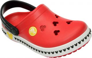 Childrens Crocs Crocband Mickey Clog III   Red/Black Character Shoes