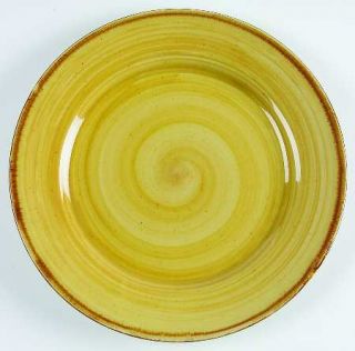 Thomson Yellowstone Salad Plate, Fine China Dinnerware   Speckled Brown/Yellow S