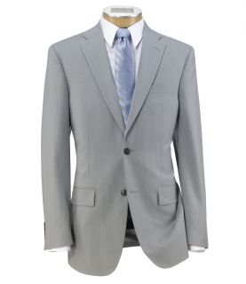 Traveler Tailored Fit 2 Button Suit with Plain Front Trousers JoS. A. Bank