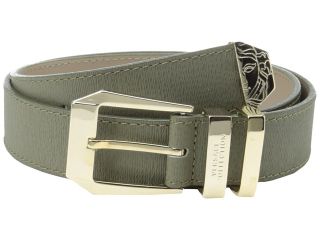 Versace Collection Gold Buckle Mens Belts (Taupe)