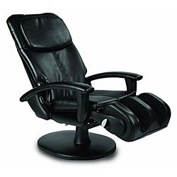 Black Wholebody Massage Chair With Padded Arms (refurbished)