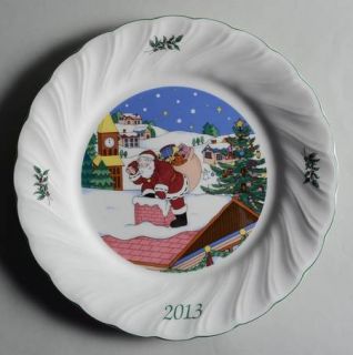 Nikko Happy Holidays 2013 Collector Plate, Fine China Dinnerware   Christmas Tre