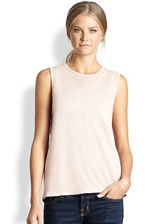 Cardigan Marcelle Cotton Jersey Muscle Tee