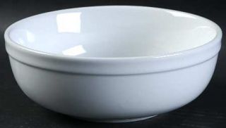 Williams Sonoma Pantry Soup/Cereal Bowl, Fine China Dinnerware   All White,Undec