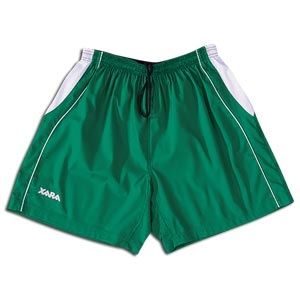 Xara International Soccer Shorts (Green/Wht)