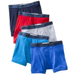 Auro by GoldToe Boys 5 Pack Boxer Brief   Assorted XL