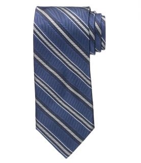 Signature Navy Charcoal Stripe Tie JoS. A. Bank