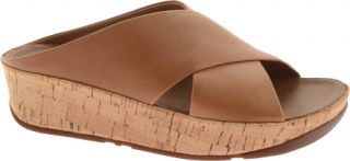 Womens FitFlop KYS Leather   Tan Sandals