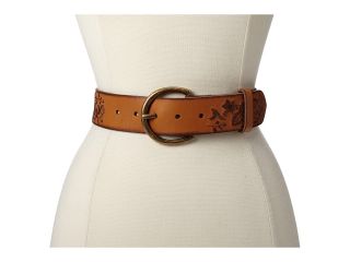 Lucky Brand Paisley Embroidered Belt Womens Belts (Brown)