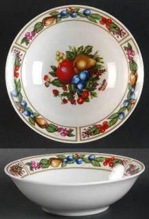 Tabletops Unlimited Eden Coupe Cereal Bowl, Fine China Dinnerware   Fruit Rim&Ce