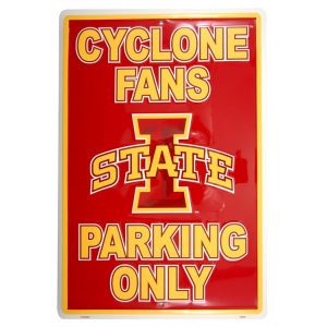 Iowa State Cyclones Parking Sign